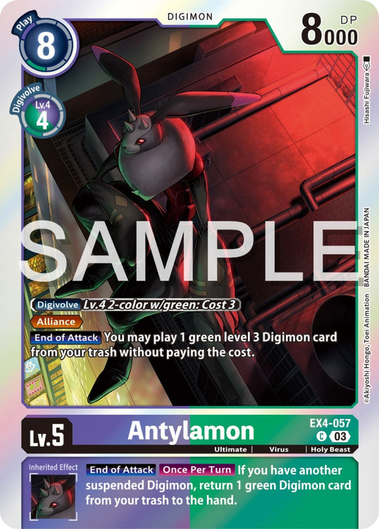 Image for Antylamon (Reprint) - Digimon Card Game