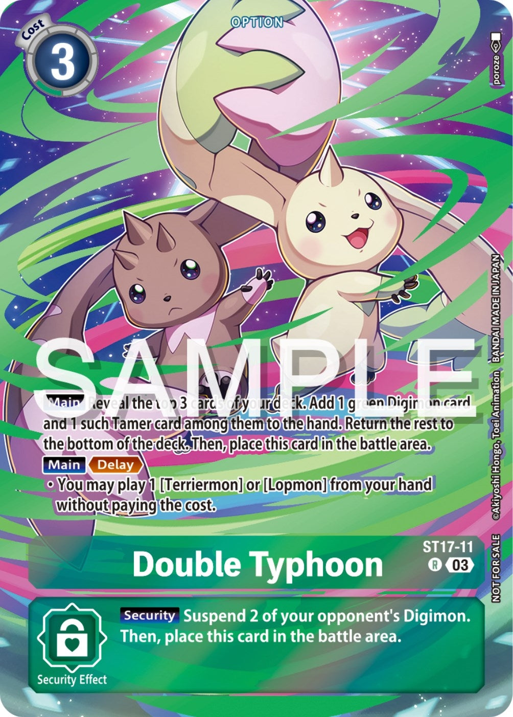Image for Double Typhoon (Spring Break Event 2024) - Digimon Card Game