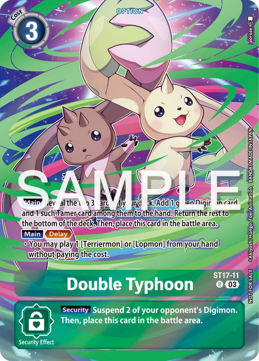 Image for Double Typhoon (Spring Break Event 2024) - Digimon Card Game