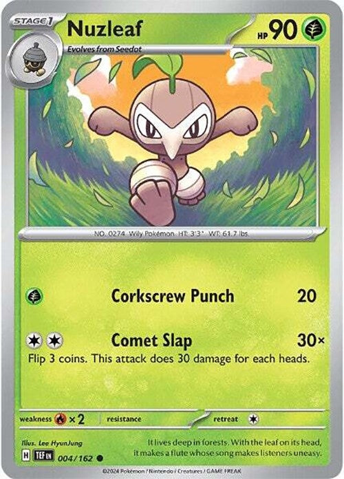 Image for Nuzleaf - Pokemon