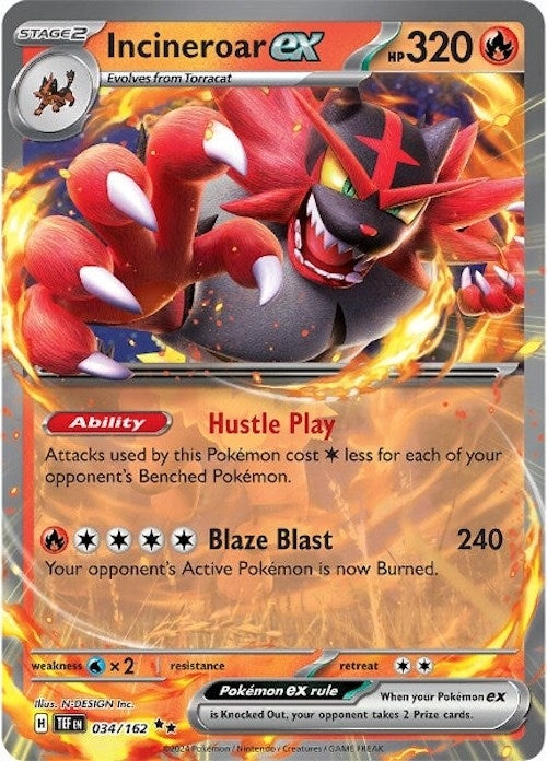 Image for Incineroar ex - Pokemon