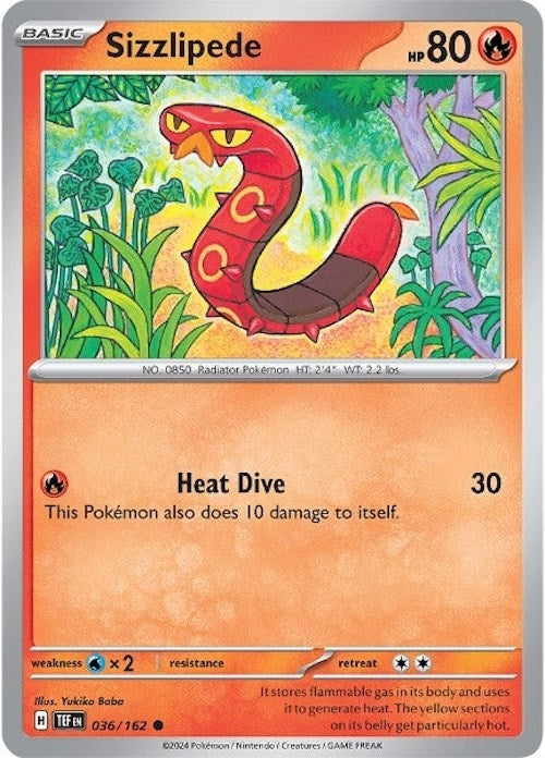 Image for Sizzlipede - Pokemon