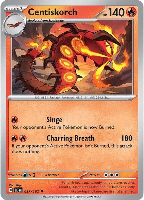 Image for Centiskorch - Pokemon