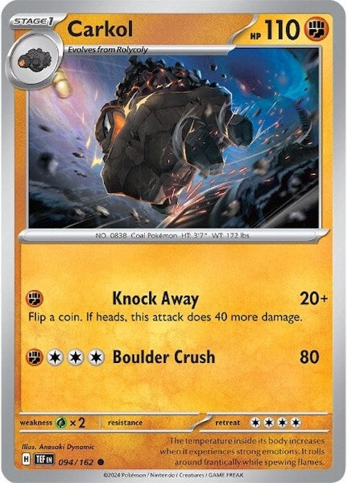 Image for Carkol - Pokemon