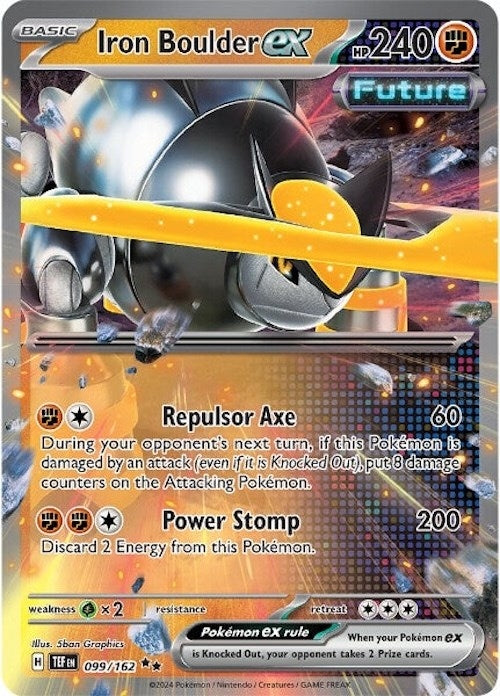 Image for Iron Boulder ex - Pokemon