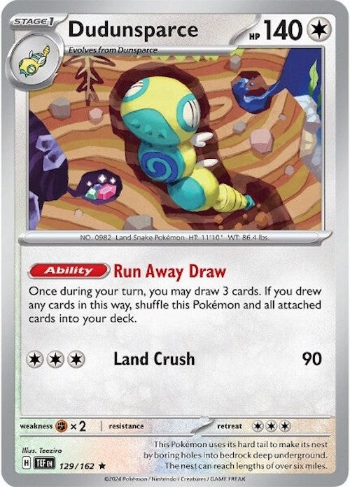Image for Dudunsparce - Pokemon