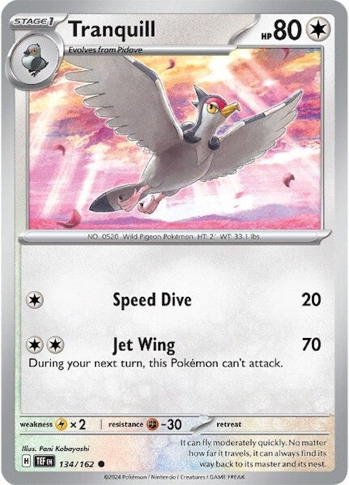 Image for Tranquill - Pokemon