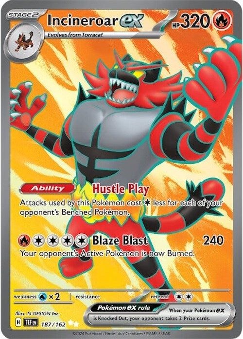 Image for Incineroar ex - Pokemon