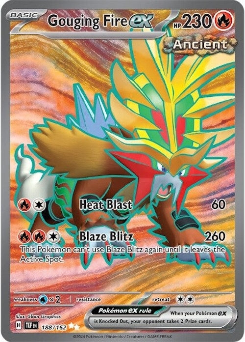Image for Gouging Fire ex - Pokemon