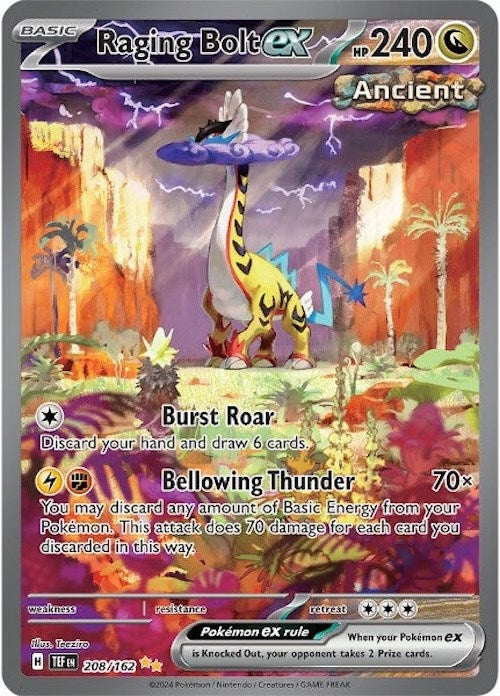 Image for Raging Bolt ex - Pokemon