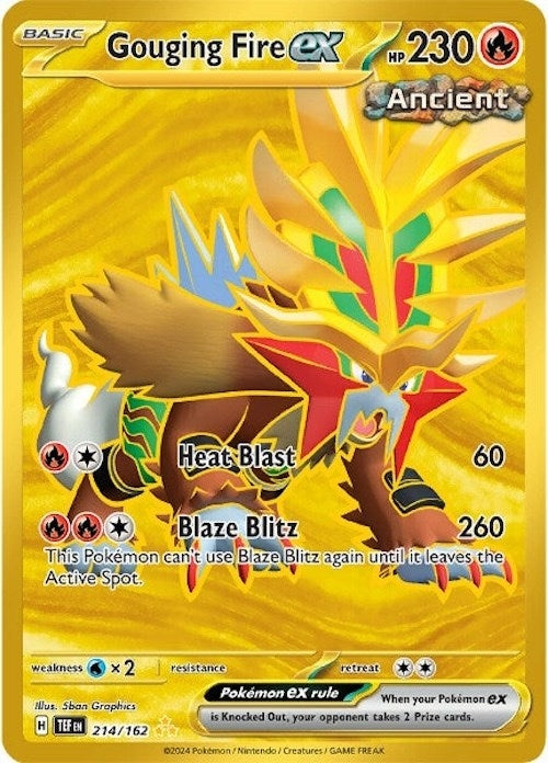 Image for Gouging Fire ex - Pokemon