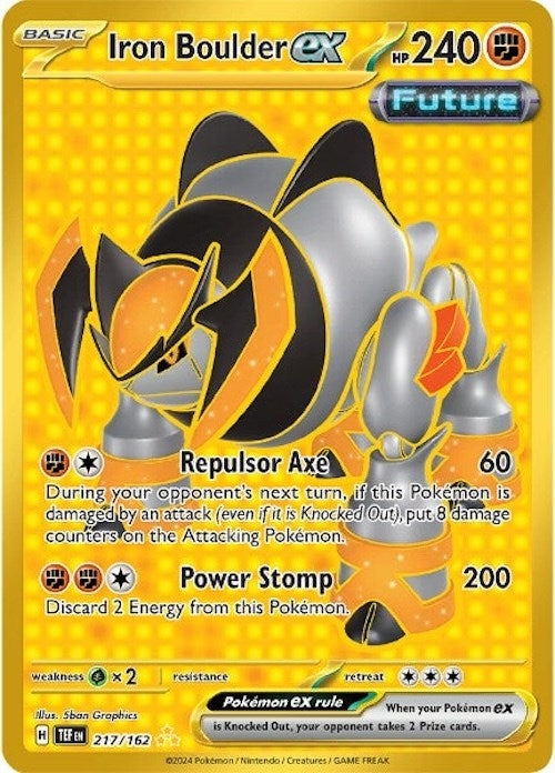 Image for Iron Boulder ex - Pokemon