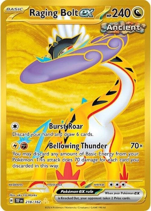 Image for Raging Bolt ex - Pokemon