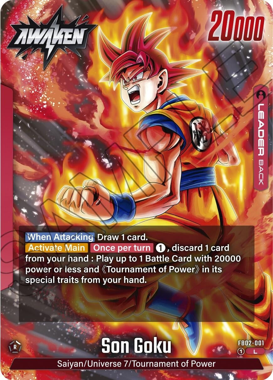 Image for Son Goku - FB02-001 - Dragon Ball Super: Fusion World