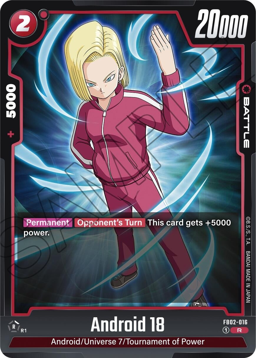 Image for Android 18 - FB02-016 - Dragon Ball Super: Fusion World