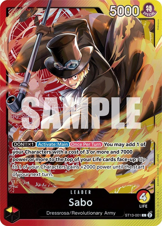 Image for Sabo (001) - One Piece Card Game