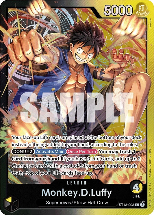 Image for Monkey.D.Luffy (003) - One Piece Card Game