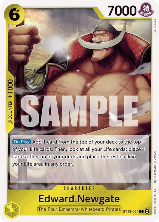 Image for Edward.Newgate - One Piece Card Game