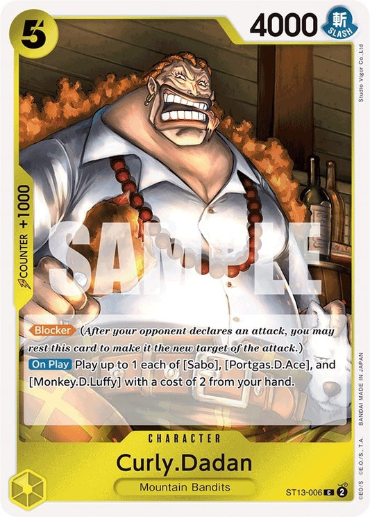 Image for Curly.Dadan - One Piece Card Game