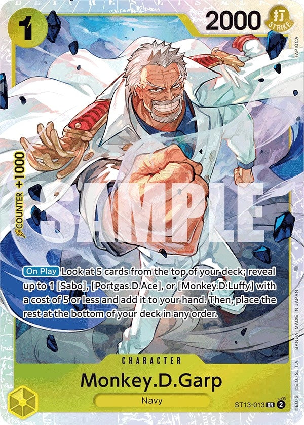 Image for Monkey.D.Garp - One Piece Card Game