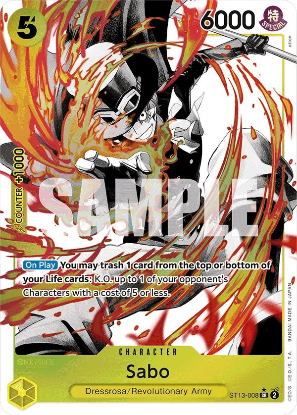 Image for Sabo (008) (Parallel) - One Piece Card Game