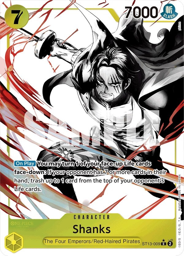 Image for Shanks (Parallel) - One Piece Card Game
