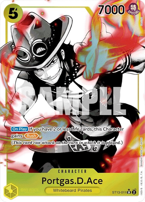Image for Portgas.D.Ace (011) (Parallel) - One Piece Card Game