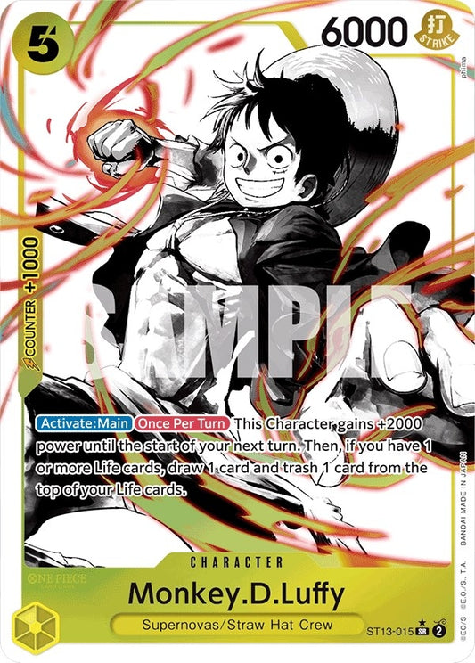 Image for Monkey.D.Luffy (015) (Parallel) - One Piece Card Game