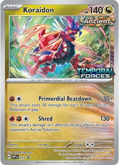 Image for Koraidon - 091 (Prerelease) - Pokemon
