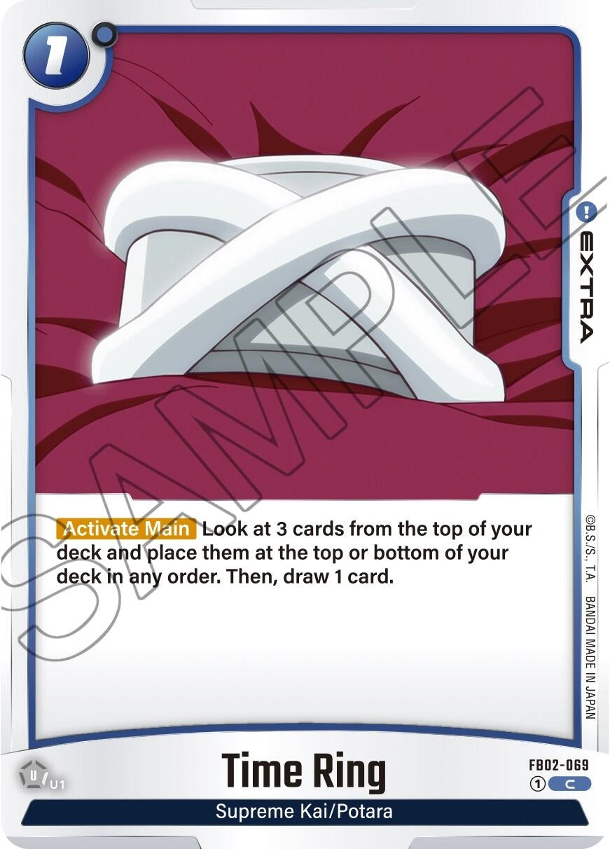 Image for Time Ring - Dragon Ball Super: Fusion World