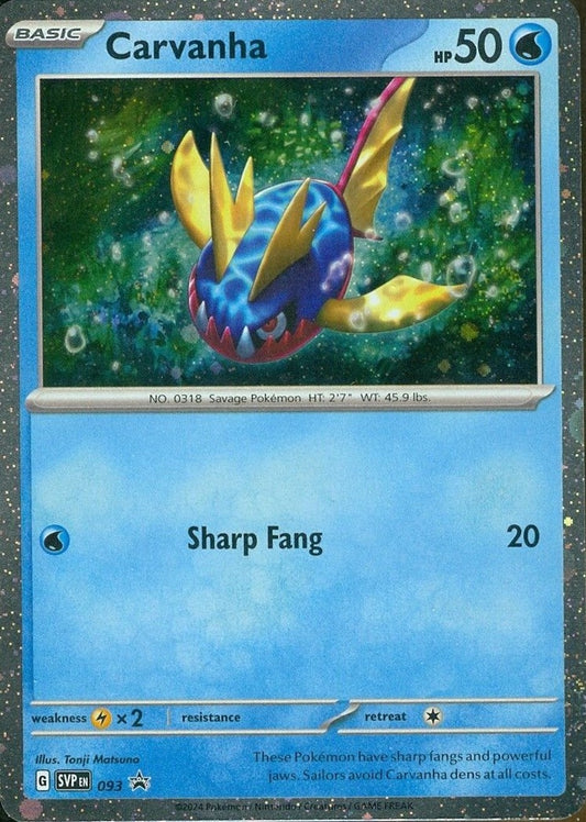 Image for Carvanha - 093 - Pokemon