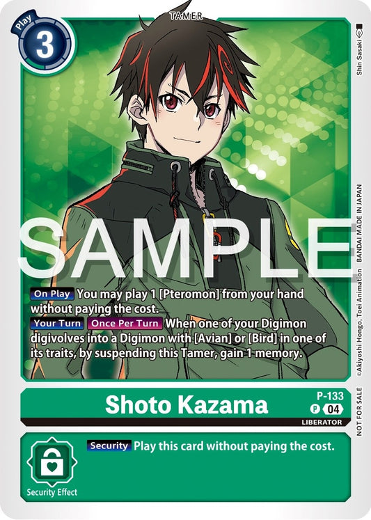 Image for Shoto Kazama - Digimon Card Game