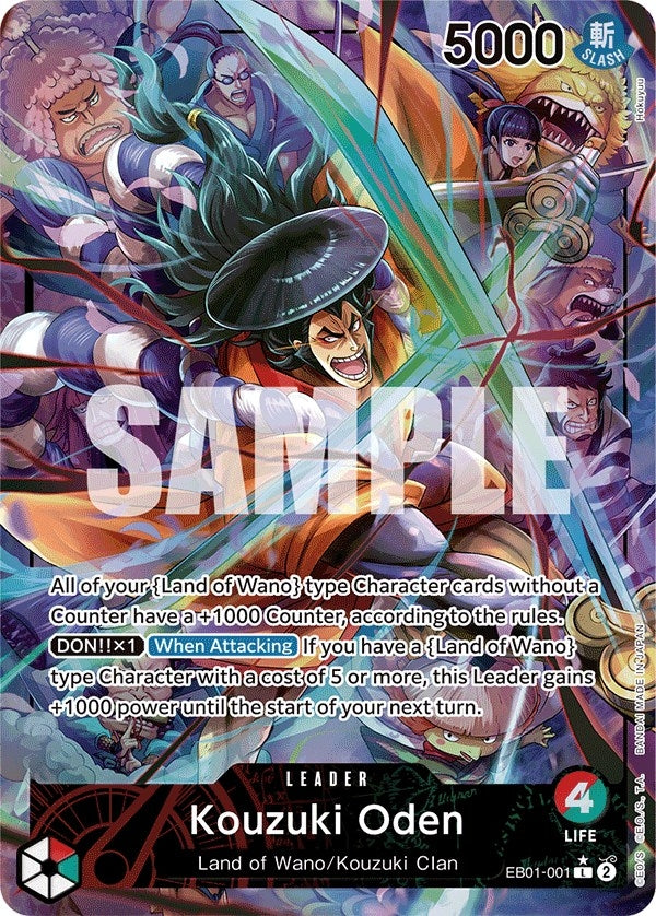 Image for Kouzuki Oden (Alternate Art) - One Piece Card Game