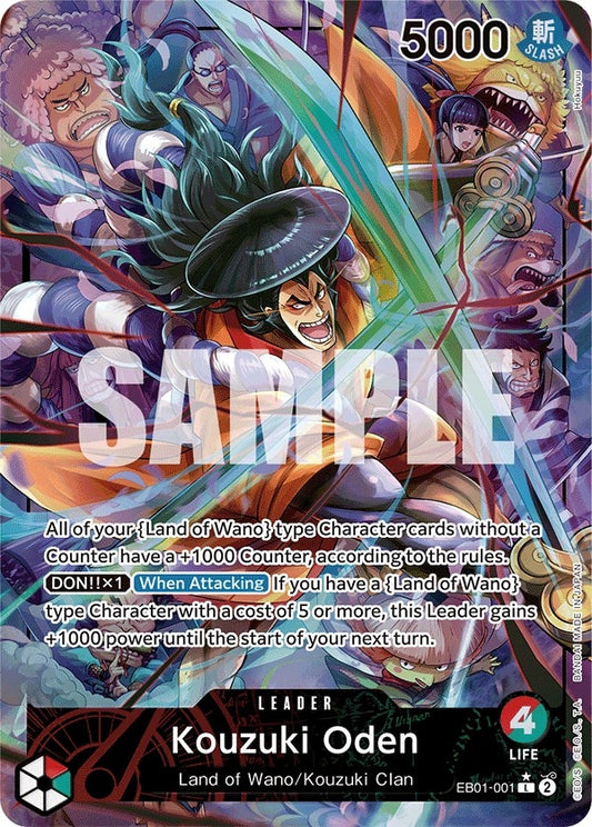 Image for Kouzuki Oden (Alternate Art) - One Piece Card Game