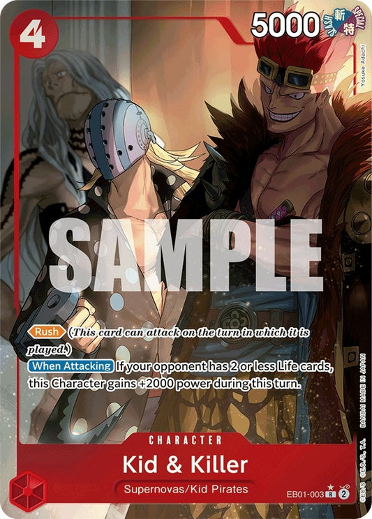 Image for Kid & Killer (Alternate Art) - One Piece Card Game