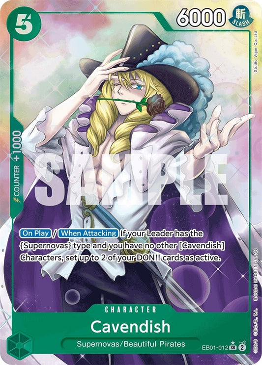 Image for Cavendish (Alternate Art) - One Piece Card Game