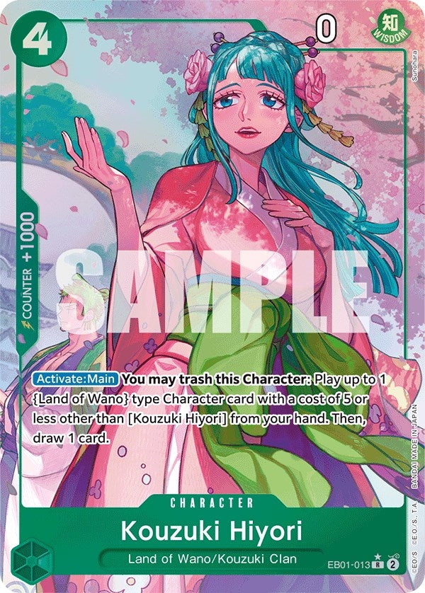 Image for Kouzuki Hiyori (Alternate Art) - One Piece Card Game