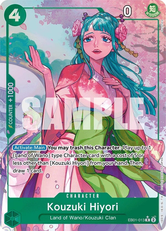 Image for Kouzuki Hiyori (Alternate Art) - One Piece Card Game