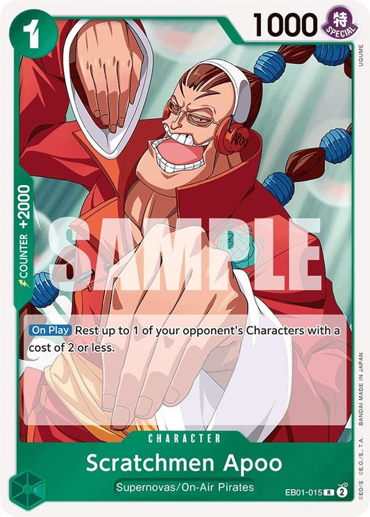 Image for Scratchmen Apoo - One Piece Card Game