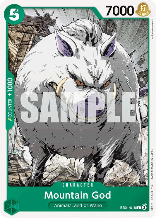 Image for Mountain God - One Piece Card Game