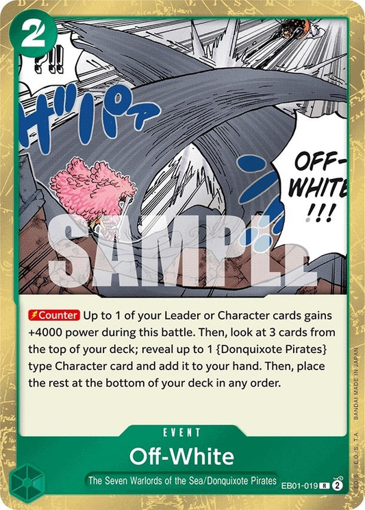 Image for Off-White - One Piece Card Game