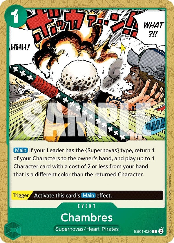 Image for Chambres - One Piece Card Game