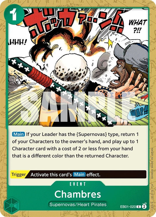 Image for Chambres - One Piece Card Game