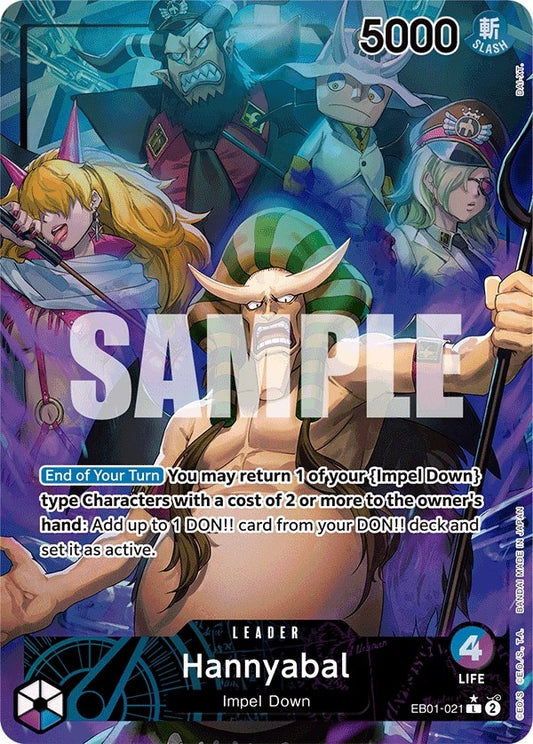 Image for Hannyabal (Alternate Art) - One Piece Card Game