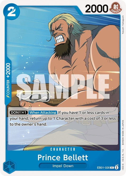 Image for Prince Bellett - One Piece Card Game