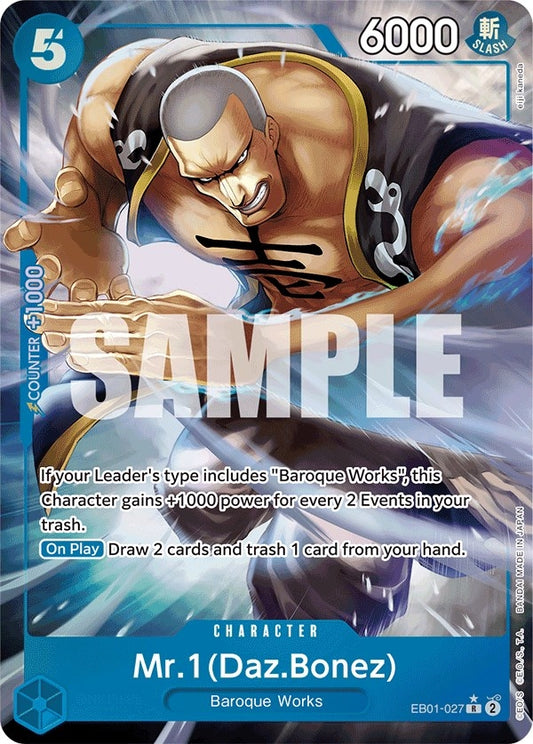 Image for Mr. 1 (Daz.Bonez) (Alternate Art) - One Piece Card Game