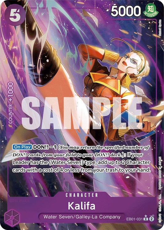 Image for Kalifa (Alternate Art) - One Piece Card Game