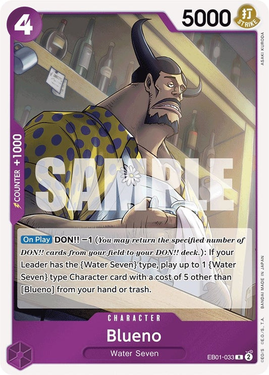 Image for Blueno (033) - One Piece Card Game