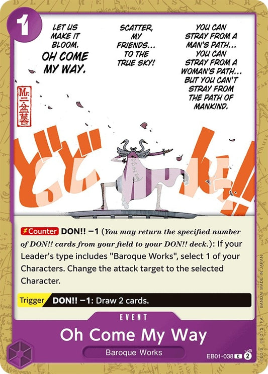 Image for Oh Come My Way - One Piece Card Game