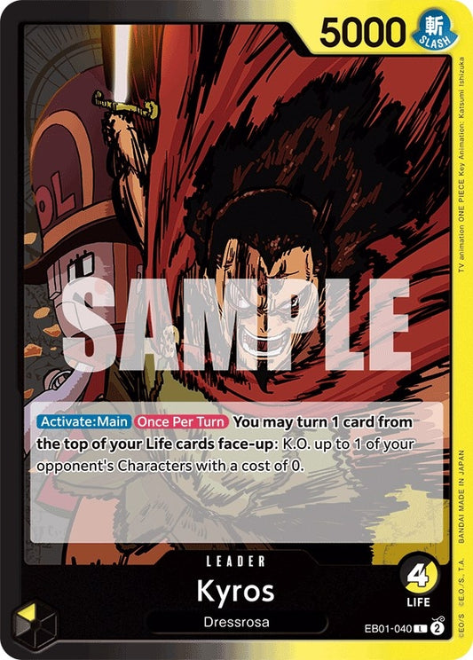 Image for Kyros - One Piece Card Game